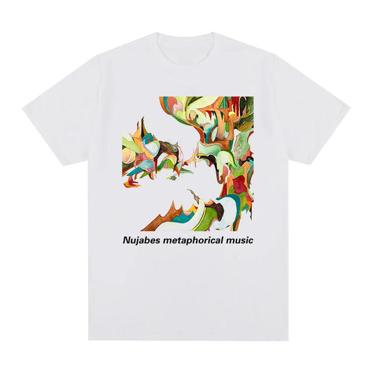 T-shirt homme et femme, en coton, avec musique métaphorique, nouvelle volatilité, nouveauté