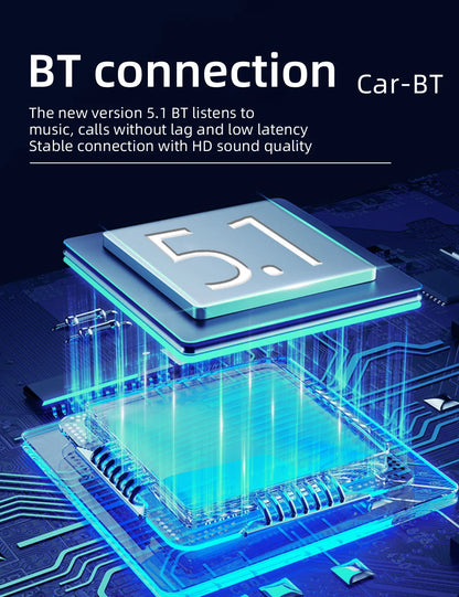 Autoradio BQCC 1DIN MP3 avec Radio DAB – Écran Tactile 2,5", Audio Puissant et Multi-Formats
