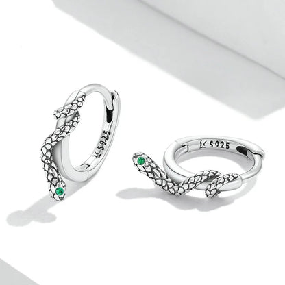 REETI – boucles d'oreilles serpent en argent Sterling 925, bijoux créatifs et Sexy pour femmes, cadeau personnalisé