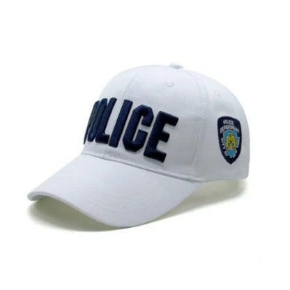 Casquette Baseball Lettre Police Unisexe Réglable Chapeau Camionneur Golf Sport
