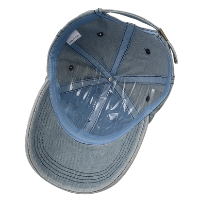 Casquette Baseball Denim Déchirée Unisexe Snapback Hip Hop Streetwear Protection Solaire 2024