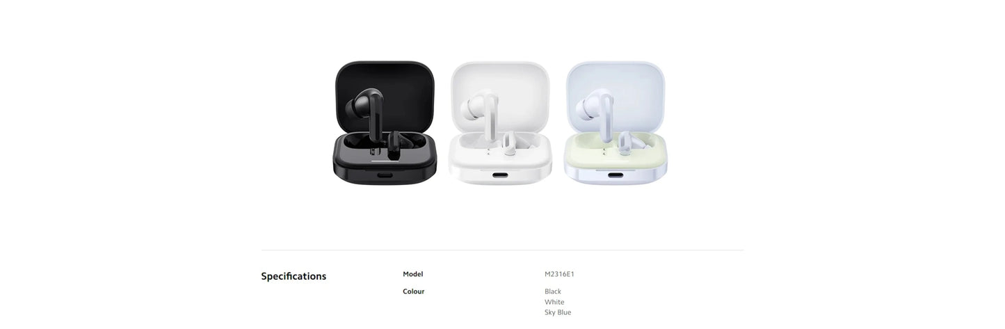 Ecouteurs Xiaomi Bluetooth intra-auriculaires Bud 5