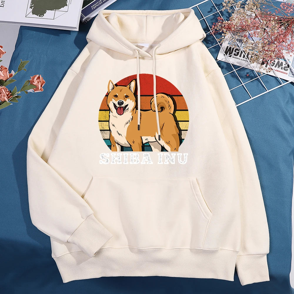 Sweat Harajuku avec motif Shiba Inu *pour les Fans de tokens