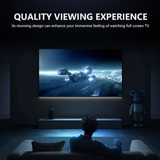 DUTRIEUX Smart TV 32’’ Ultra HD 4K – Google TV & Roku OS, écran tactile design luxe
