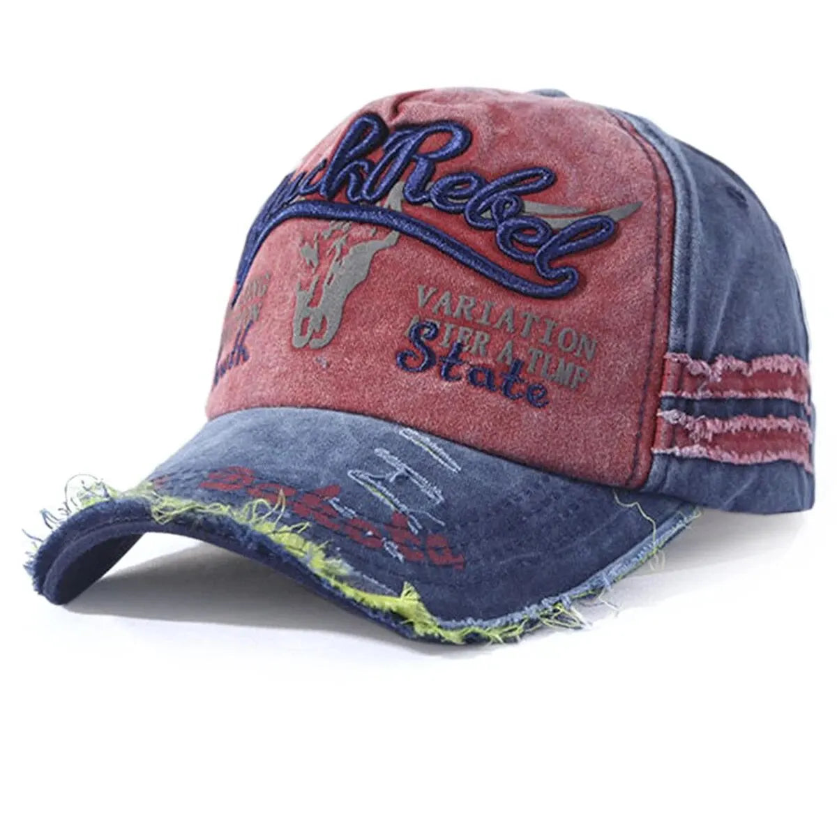 Casquette Baseball Coton Unisexe Maille Snapback Hip Hop Protection Solaire Mode
