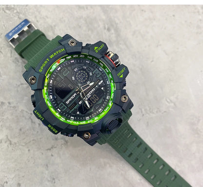 2022 Sanda Top Brand Sports Men's Watches Military Quartz Watch Man Waterproof Wristwatch For Men Clock Shock Relogios Masculino