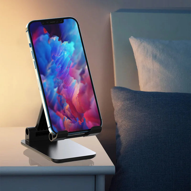 📱 Support de Bureau Pliable Universel – Pour Smartphone et Tablette