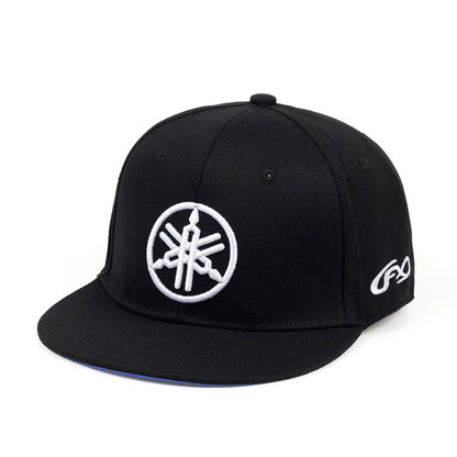 Casquette Yamaha Moto Course Unisexe Baseball Hip Hop Coton Brodée Protection Solaire