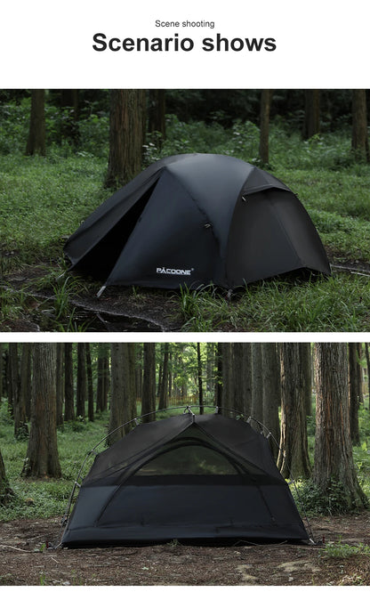 ⛺ Tente de Camping Portable PACOONE – Ultralégère et Étanche
