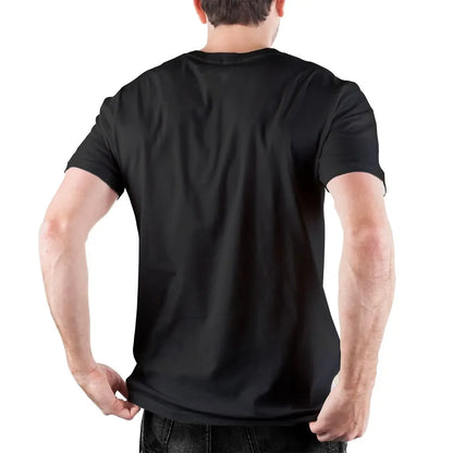 T-shirt Homme Hipster à Poignées de Mort – Coton, Col Rond, Manches Courtes