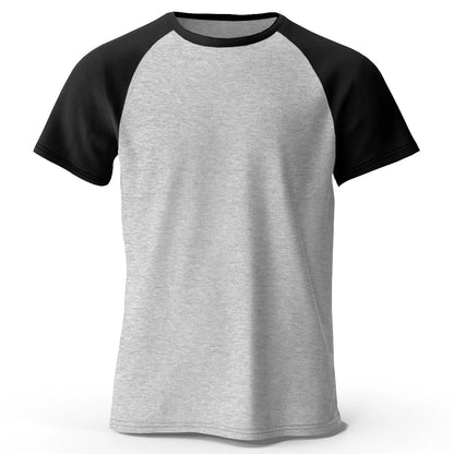 T-shirt oversize vintage – Homme & femme, manches courtes, été, fibre polyester respirante