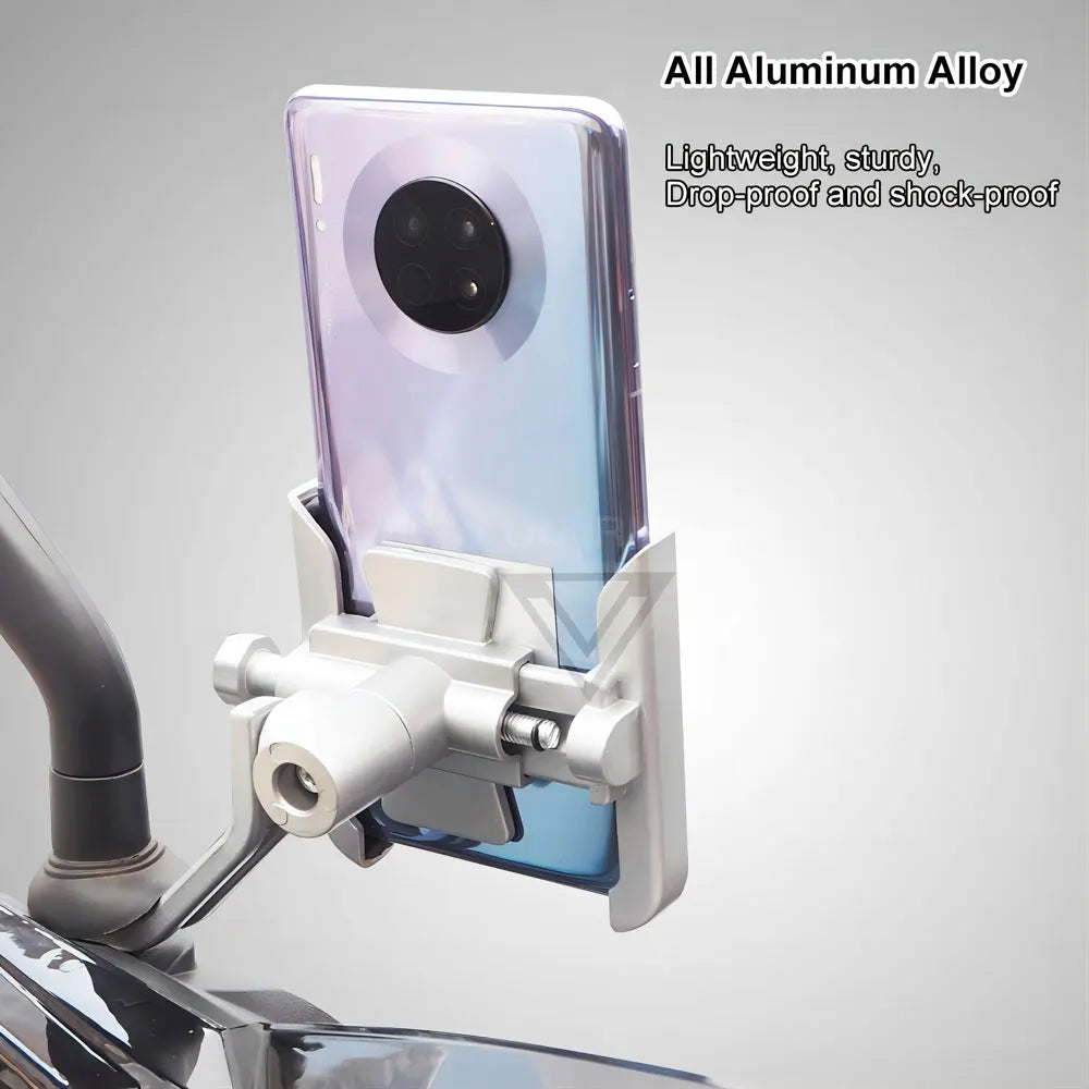 Support de téléphone en aluminium pour moto, support pour KYMCO Downtown 300i 350i 125i 300 350 125 i Xciting 250 300 400 CT250 CT300 CT400 S400