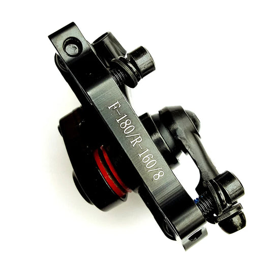 Étrier de Frein à Disque VTT BB8 – Alliage d’Aluminium, F180/R160, Freinage Linéaire pour Vélo de Montagne