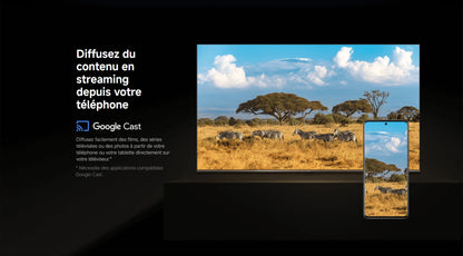 Xiaomi France |  Xiaomi TV A Pro 50 2026, Écran QLED 4K, Son immersif avec Dolby Audio™, DTS:X, DTS Virtual:X, Compatible HDR10+ ,1,07 milliard de couleurs, DCI-P3 94 %