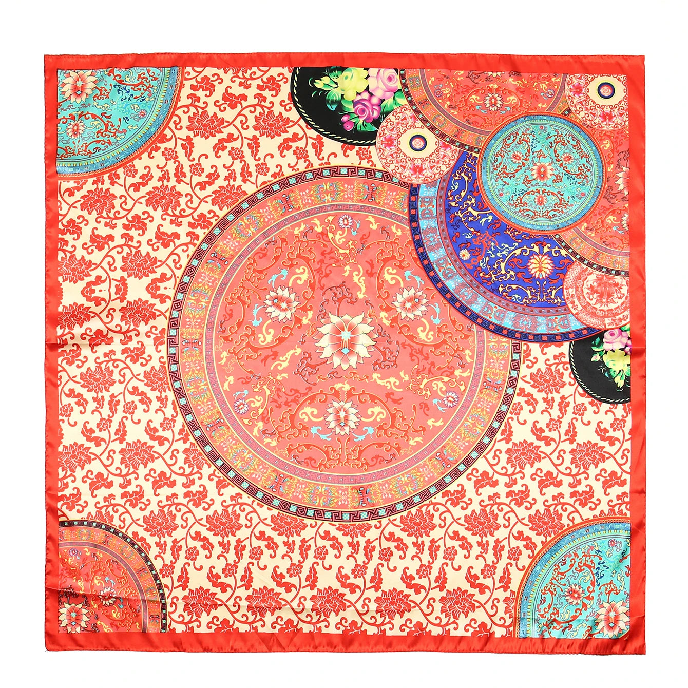 🧣 Foulard Carré Léopard LMLAVEN – Chic, Rock & Multifonction