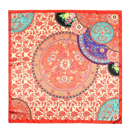 🧣 Foulard Carré Léopard LMLAVEN – Chic, Rock & Multifonction