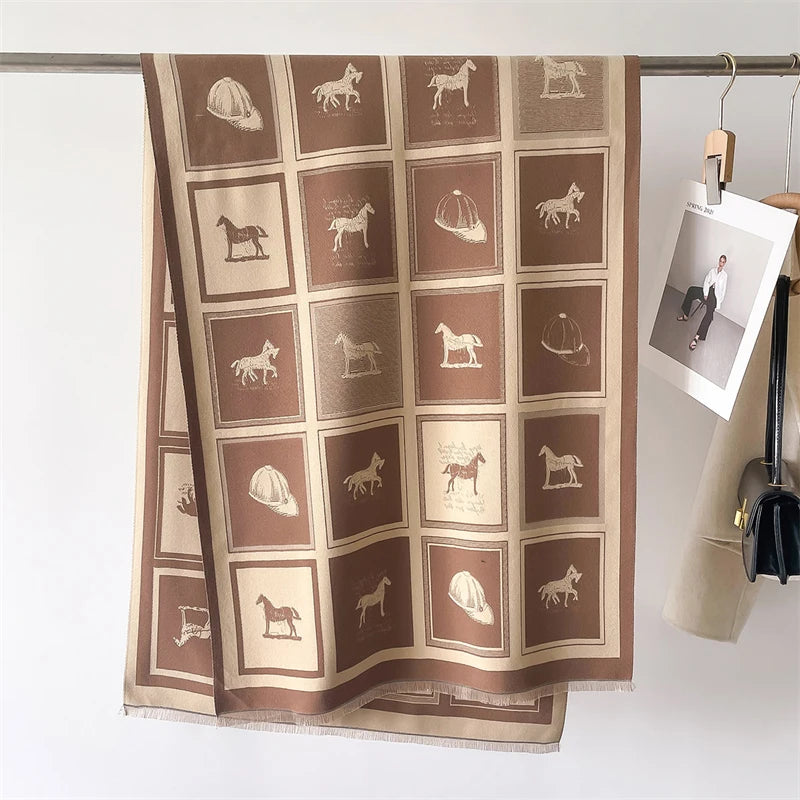 Châle Pashmina en Cachemire pour Femme – Luxe & Confort
