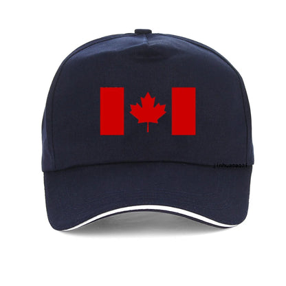 Casquette Baseball en Coton « Érable » – Unisexe, Réglable, Style Canadien