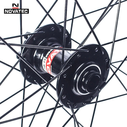 Novatec 26/27.5/29inch Mountain bike wheelset D041/D442 15X100/110 12X142/148 7-11 speed 32H Disc brake Thru MTB Bicycle wheel