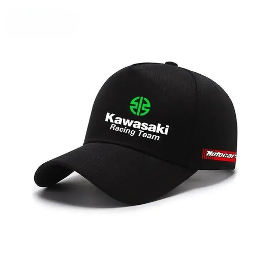 Casquette Baseball Kawasaki Lettres Imprimées Unisexe Réglable Protection Solaire Printemps/Automne