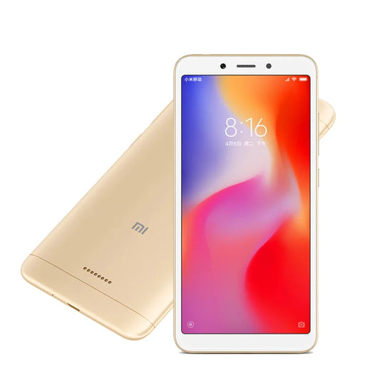 Xiaomi Redmi 6A 5.45'' Écran Complet AI Face Helio A22 Processeur Google Play ROM Globale Petit Taille