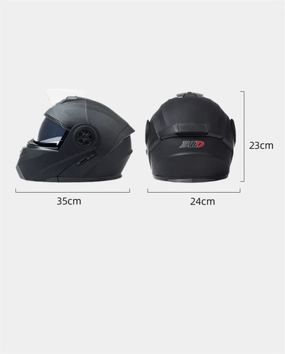 Casque de moto rabattable pour hommes et femmes, sécurité, descente, motocross, course modulaire, visage intégral personnalisé, approuvé par le DOT