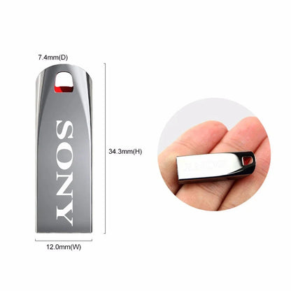 SONY – clé USB 3.0 originale, 2 to, Mini clé USB en métal haute vitesse, clé Portable de 1 to, étanche, stockage de mémoire, disque U