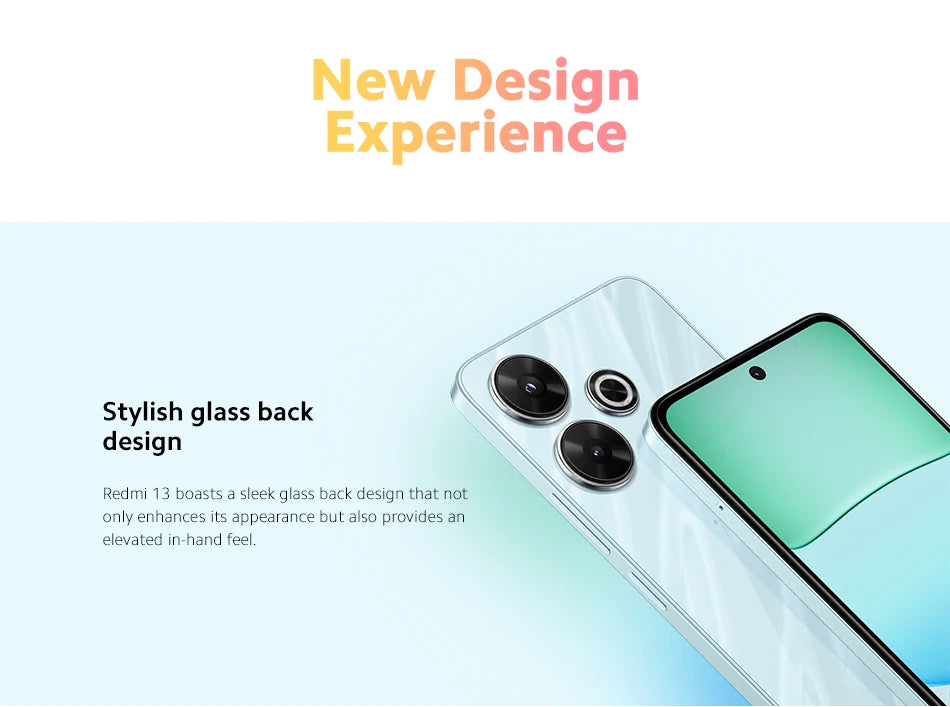 Xiaomi Redmi 13 : Capturez chaque détail avec 108MP