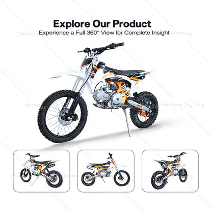 🏍️ Dirt Bike 125cc Valtinsu – Moto Cross 4 Temps