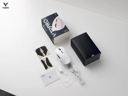 Rapoo VT9PRO – Souris de jeu sans fil légère 68g, 26000 DPI, autonomie 160H