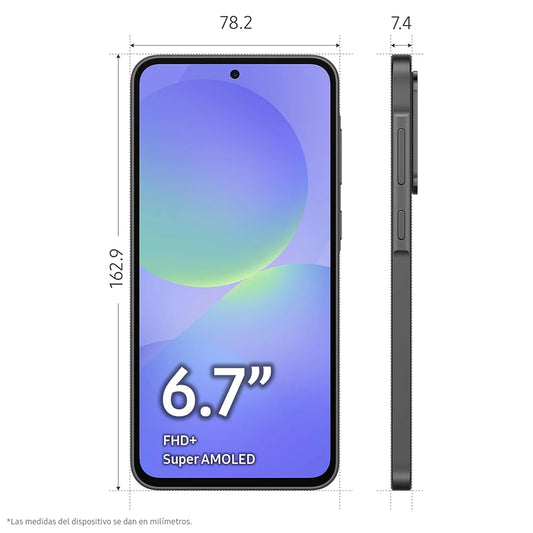 Samsung Galaxy A36 5G Smartphone Snapdragon 6 Gen 3 Écran Super AMOLED 6,7", 120 Hz, appareil photo 50 Mpx, 5 000 mAh, 45 W, NFC, IP67