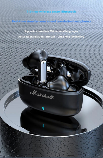 🎧 Écouteurs Sans Fil Marshall BT AI – Traduction et HiFi Stéréo