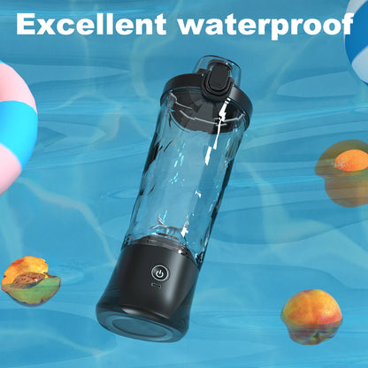 Blender Portable 600 ml – 6 Lames Inox &amp; Recharge USB-C