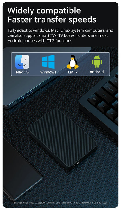Disque dur externe portable HDD, 2.5 Go, 250 Go, 320 Go, 1 To, USB 3.0, ordinateur de bureau, PC, lapmedicents, consoles de jeu, TV, PS5, Xbox, 500