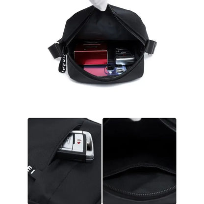 Sac pour hommes multifonction de haute qualité en Nylon homme sac de messager sacs à bandoulière mode décontracté hommes petit sac sac à main épaule