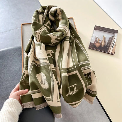 Châle Pashmina en Cachemire pour Femme – Luxe & Confort