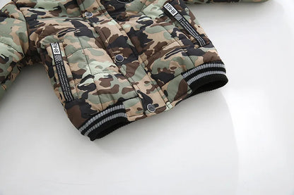 🧒 Doudoune Hiver pour Garçons – Parka Chaude 2025