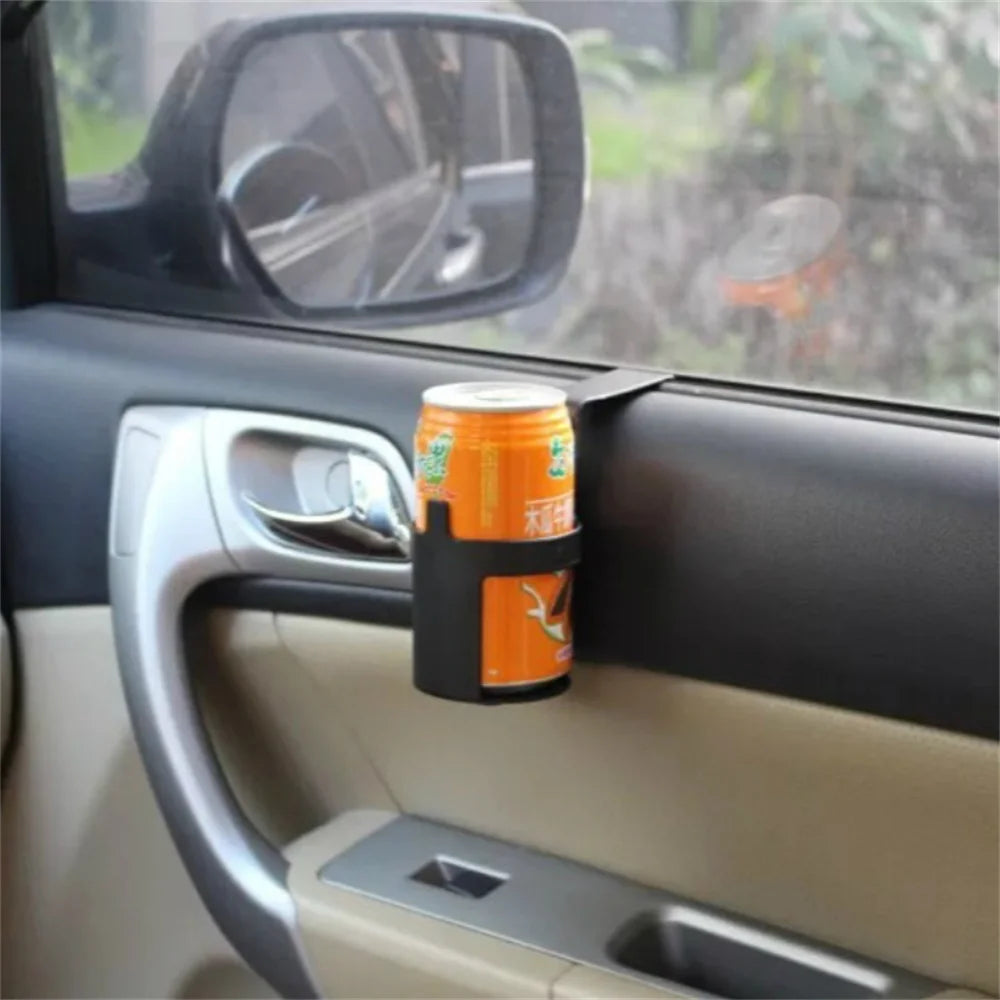 Porte-gobelet de voiture, porte fenêtre, porte-boisson suspendu, support de bouteille d'eau Portable, support de rangement de voiture, accessoires d'intérieur automobile