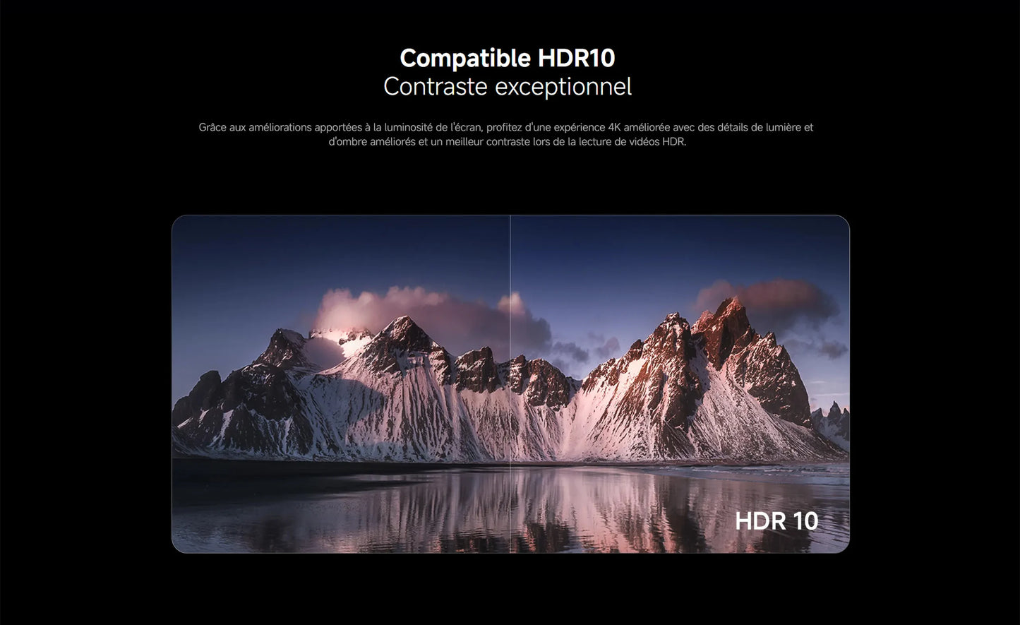 Xiaomi France |  Xiaomi TV A Pro 50 2026, Écran QLED 4K, Son immersif avec Dolby Audio™, DTS:X, DTS Virtual:X, Compatible HDR10+ ,1,07 milliard de couleurs, DCI-P3 94 %