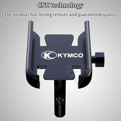 Support de téléphone en aluminium pour moto, support pour KYMCO Downtown 300i 350i 125i 300 350 125 i Xciting 250 300 400 CT250 CT300 CT400 S400