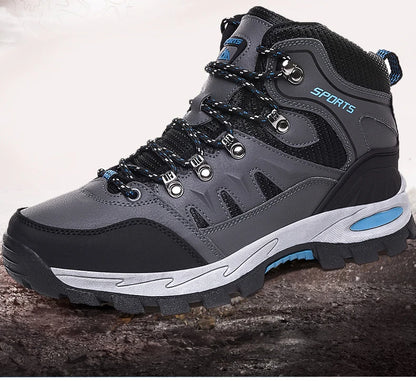 Bottes de randonnée imperméables en plein air pour hommes et femmes, bottes de sport de montagne résistantes à l'usure, chaussures de sport de chasse, printemps et automne