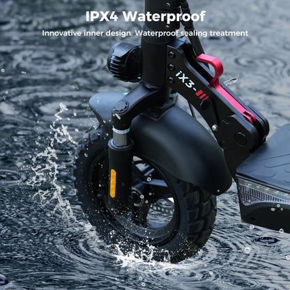 iScooter iX3 – Scooter Électrique Tout-Terrain 800W, 40 km/h, Autonomie 60 km – 10 Pouces