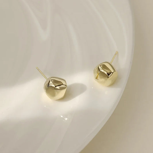 Boucles d'oreilles en argent 925 pour femmes, accessoires de bijoux mignons et doux, accessoires de bijoux simples à la mode