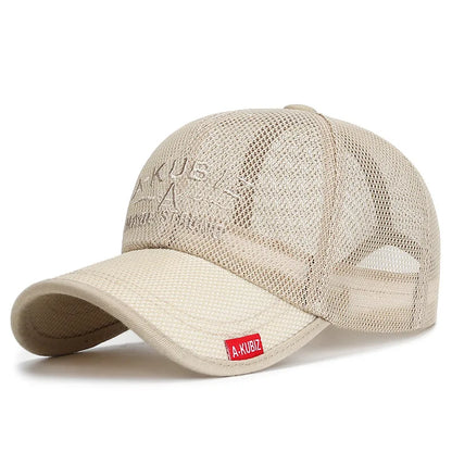 Casquette Baseball Maille Respirante Hommes Sophia Gorras Snapback Trucker Casquette Soleil Été