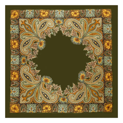 🧣 Foulard Carré Léopard LMLAVEN – Chic, Rock & Multifonction