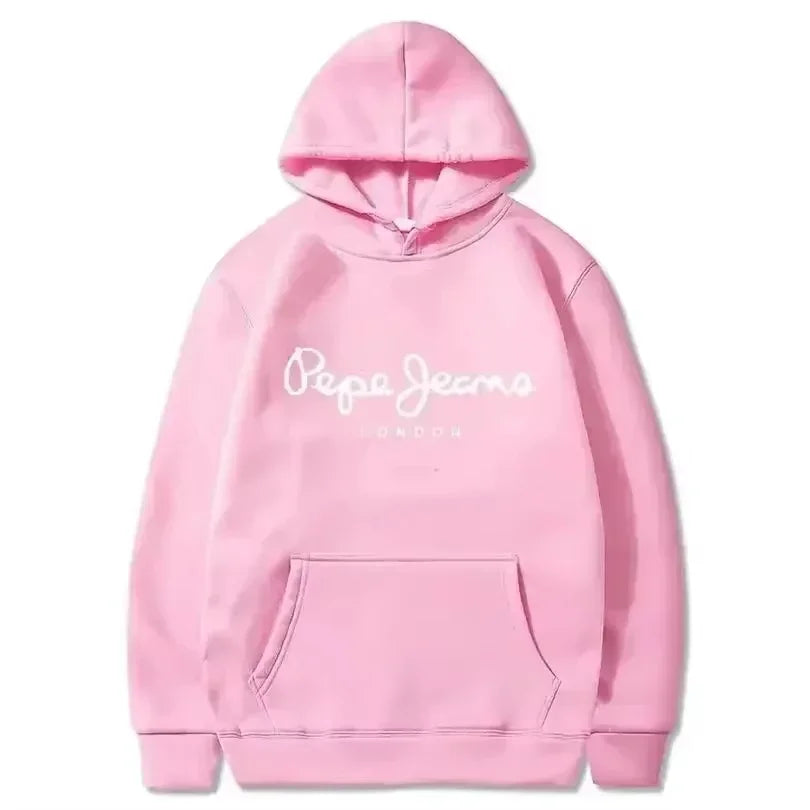2025 hommes et femmes nouveau printemps épais à capuche sport décontracté couleur unie imprimé à capuche tendances de la mode Alphabet vêtements de sport