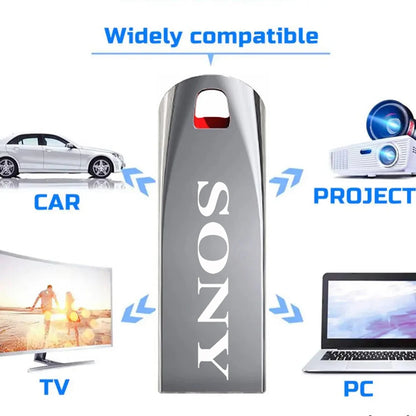 SONY – clé USB 3.0 originale, 2 to, Mini clé USB en métal haute vitesse, clé Portable de 1 to, étanche, stockage de mémoire, disque U