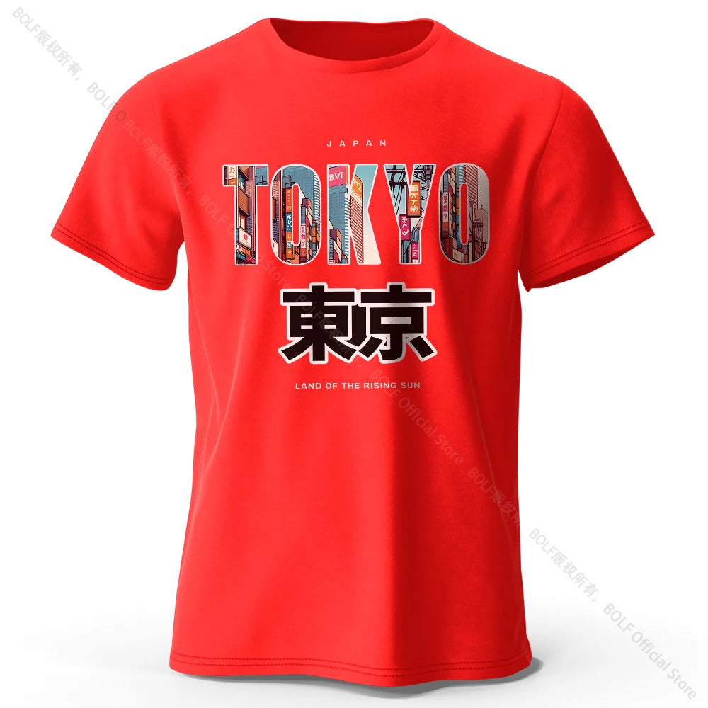 👕 T-shirt Homme BOLF 100 % Coton – Confort &amp; Style Sport Casual