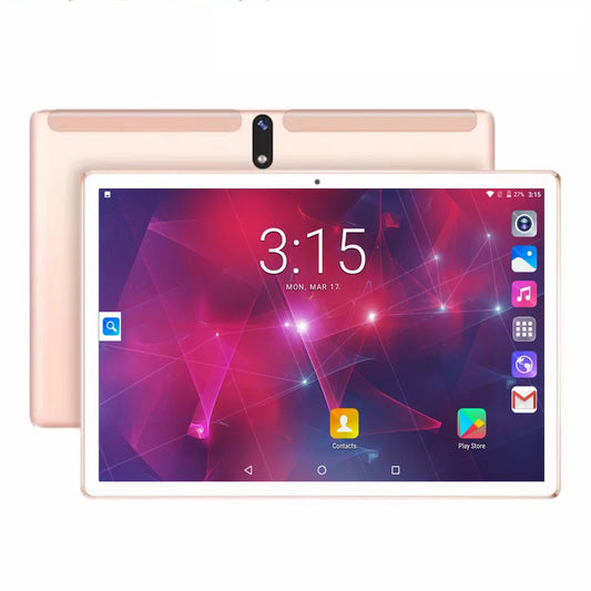 X10 tablette 10.1 pouces 3GB RAM 32GB ROM Android 9.0 type-c tablette PC Quad-Core ROM sécurité Protection des yeux écran WiFi Bluetooth