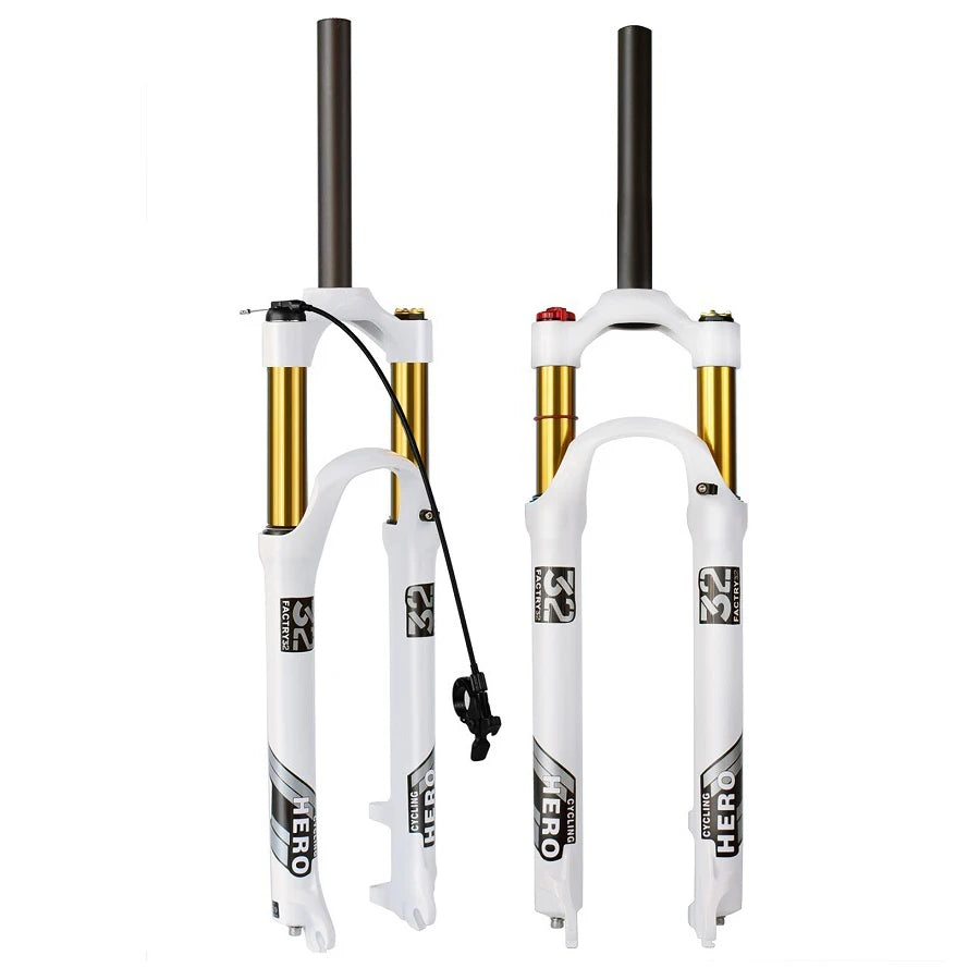 🚲 Fourche Avant VTT A850 – 120mm, Suspension Air en Alliage de Magnésium